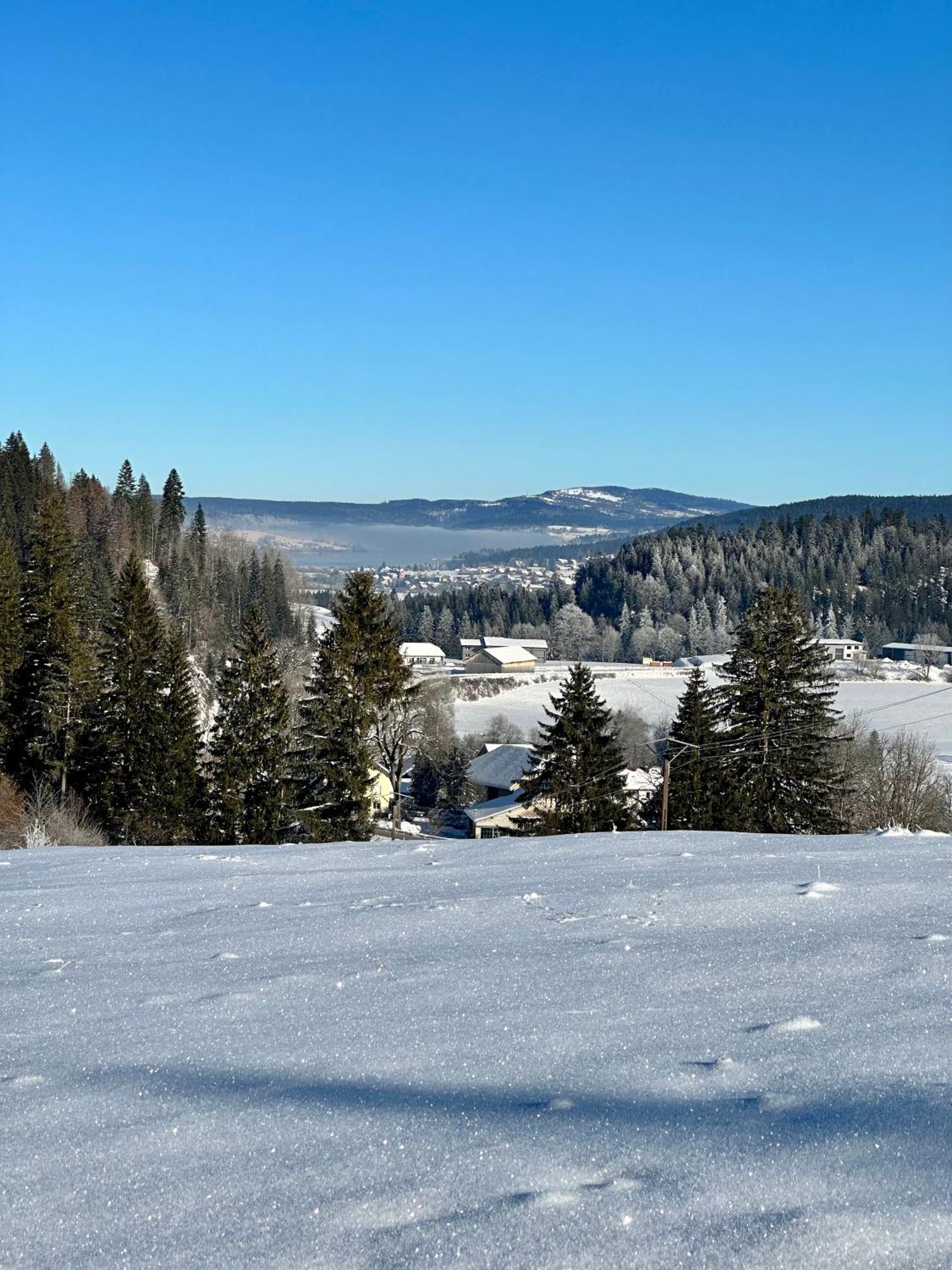 Le Belvedere Des Deux Lacs Brey-et-Maison-du-Bois ภายนอก รูปภาพ